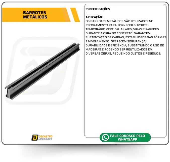 BARROTES METÁLICOS