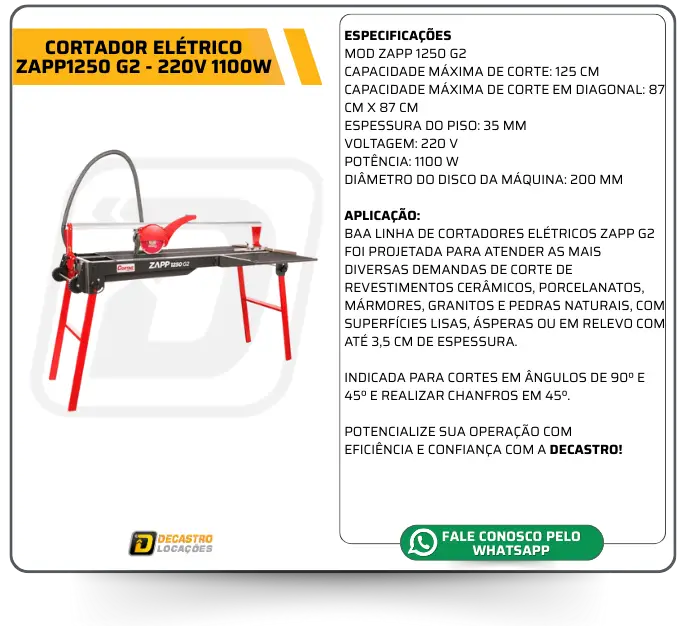 CORTADOR ELÉTRICO ZAPP1250 G2 - 220V 1100W (1) (1)