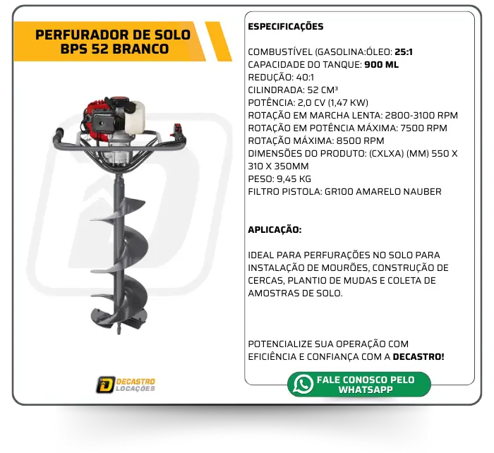 PERFURADOR DE SOLO BPS 52 BRANCO (1) (1)